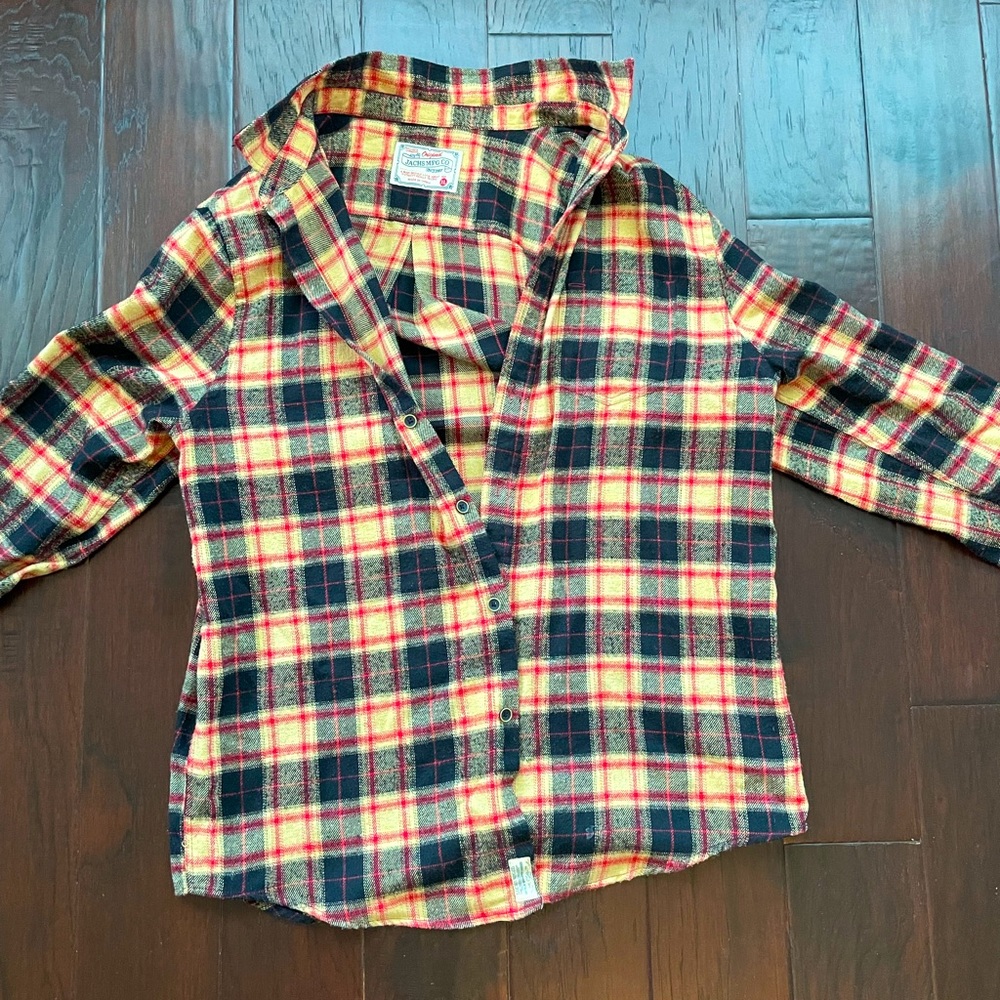 Men’s Thrifted Plaid Flannel